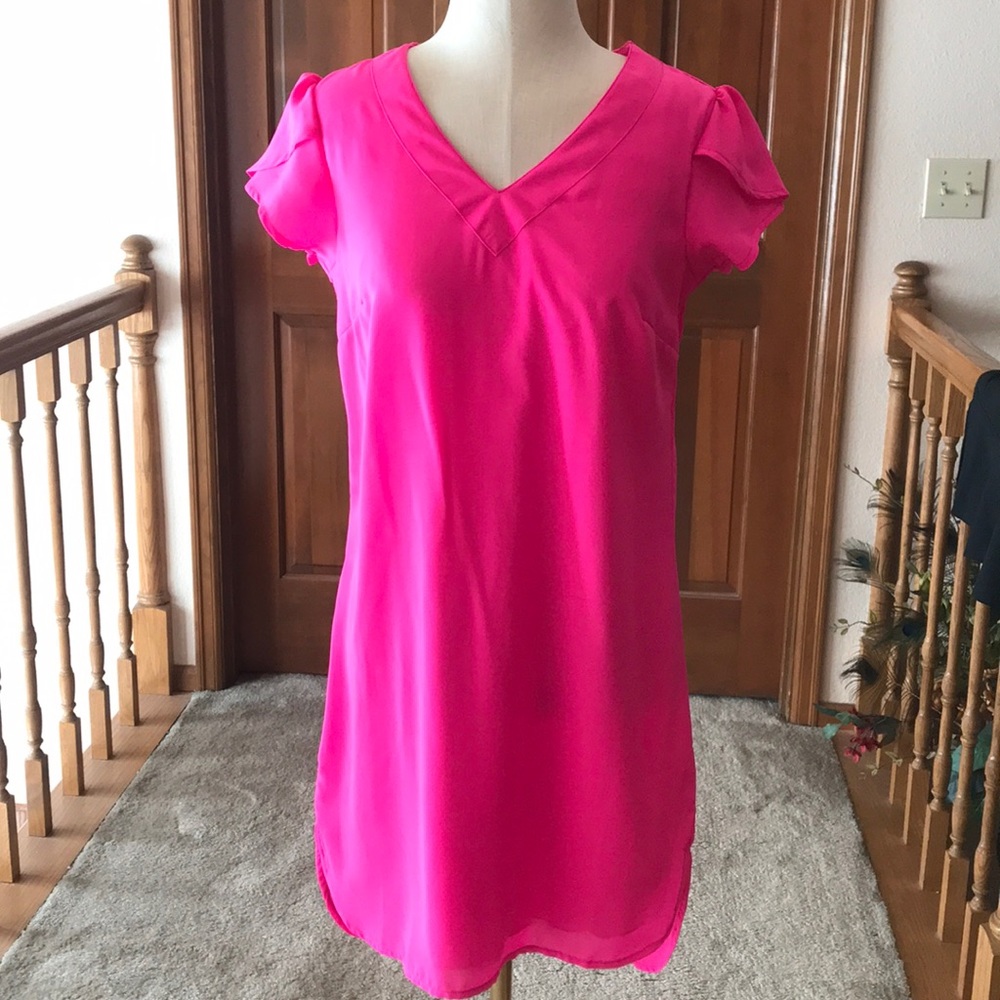 Japna | Hot Pink Dress | Size Small